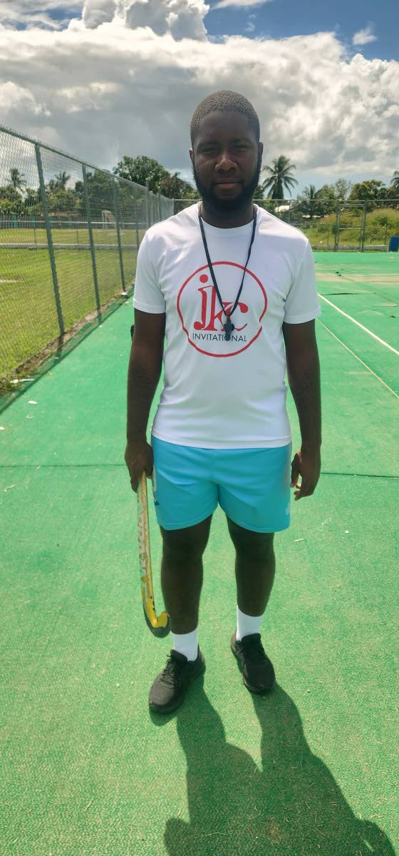 Denbigh High School’s hockey coach Richard Piper.