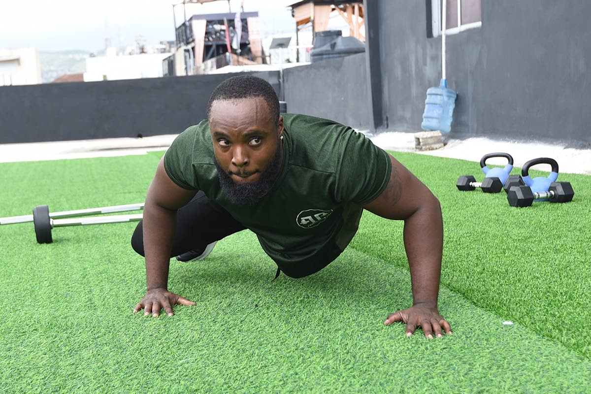 Above: For Francis, it’s important to pour from a full cup. Even while running his own business, he makes time for his own training each day.