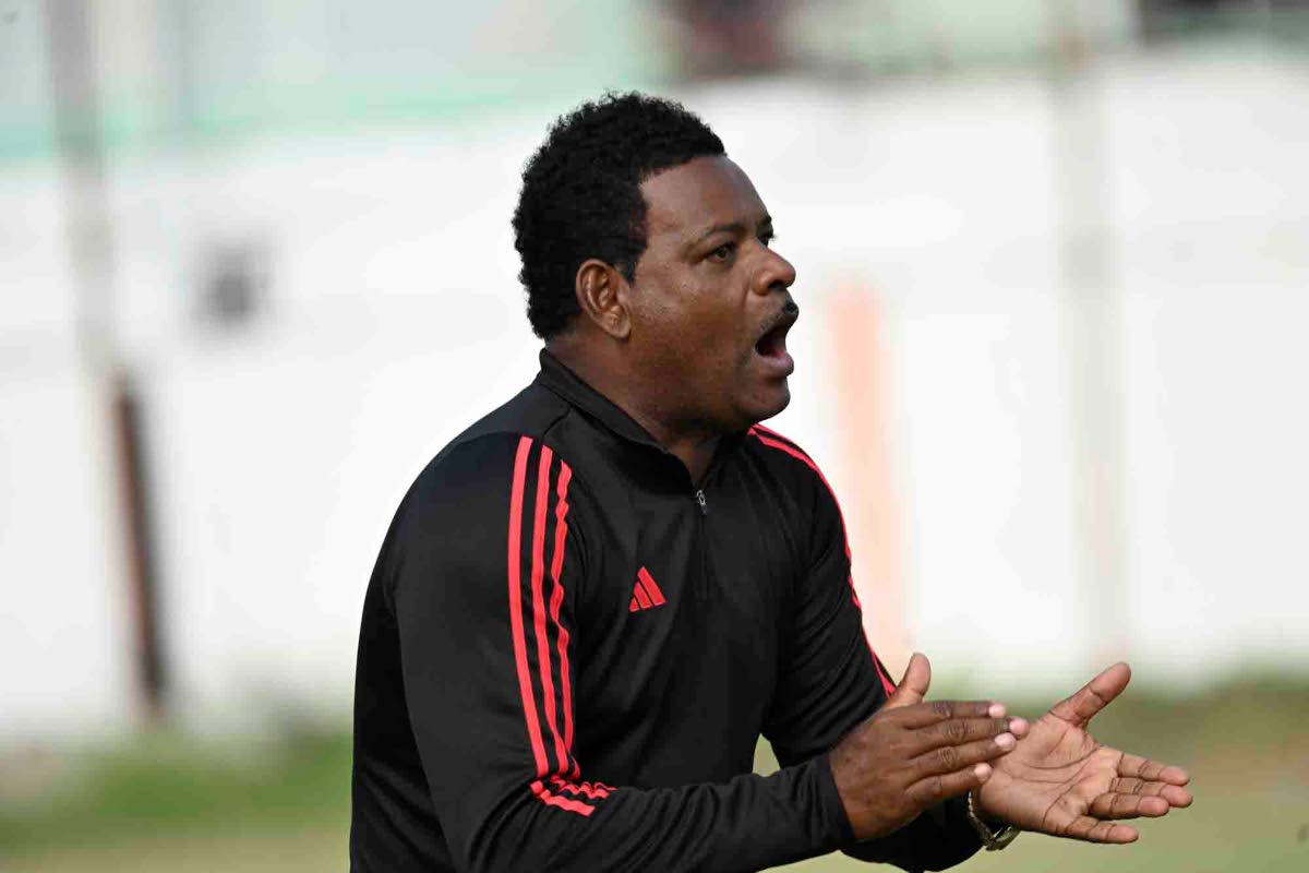 Chapelton Maroons coach, Donovan Duckie.