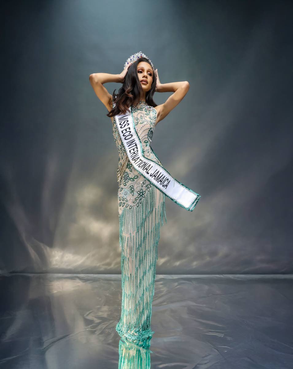 A commitment to environmental advocacy defines Shannon Andrade-Bucknor’s role as Jamaica’s Miss Eco International representative.