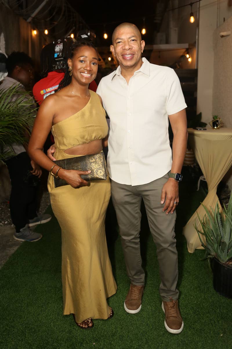 Entertainment lawyer Ron Young (right) and his wife, Vanessa Young, in-house counsel at Wisynco, step out in evening style.