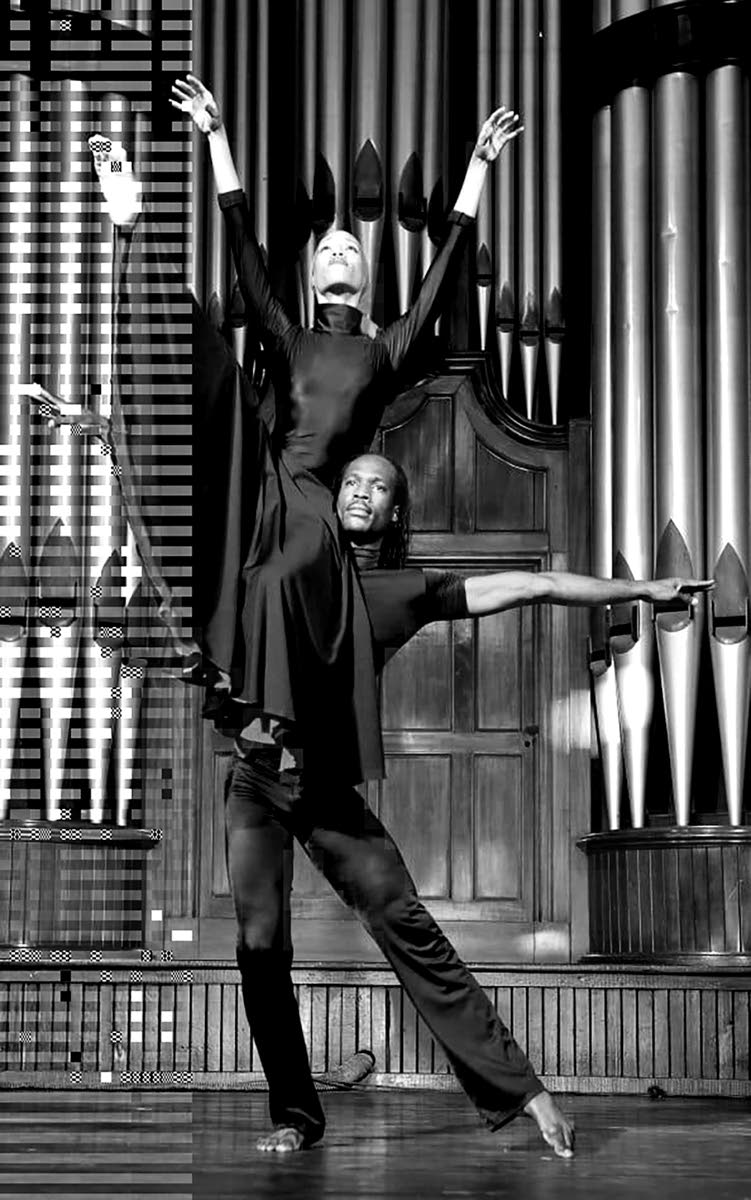 Mark Phinn and Kerry-Ann Henry in ‘Steal Away’ (1997), choreographed by Bert Rose.