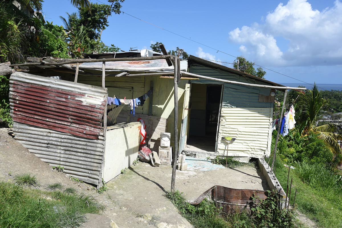 
Seventy-year-old shopkeeper Cislyn Tulloch’s home remains in disrepair, with a leaky roof and water damage, while she struggles to restore her small shop in Windsor, St Ann.