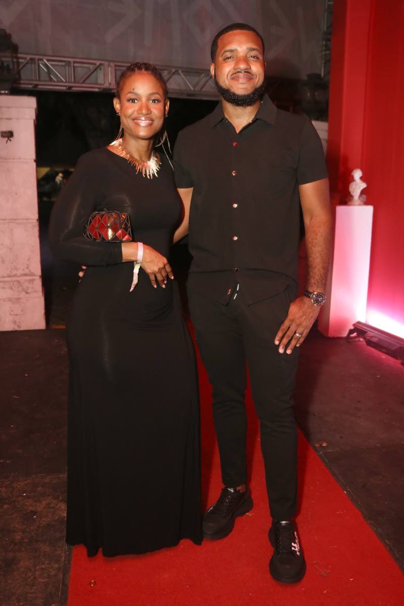 Christopher Goulbourne, founder and CEO of Monumental Partners, poses with his wife, Tara Goulbourne, chief commercial officer of Blue Power Group.