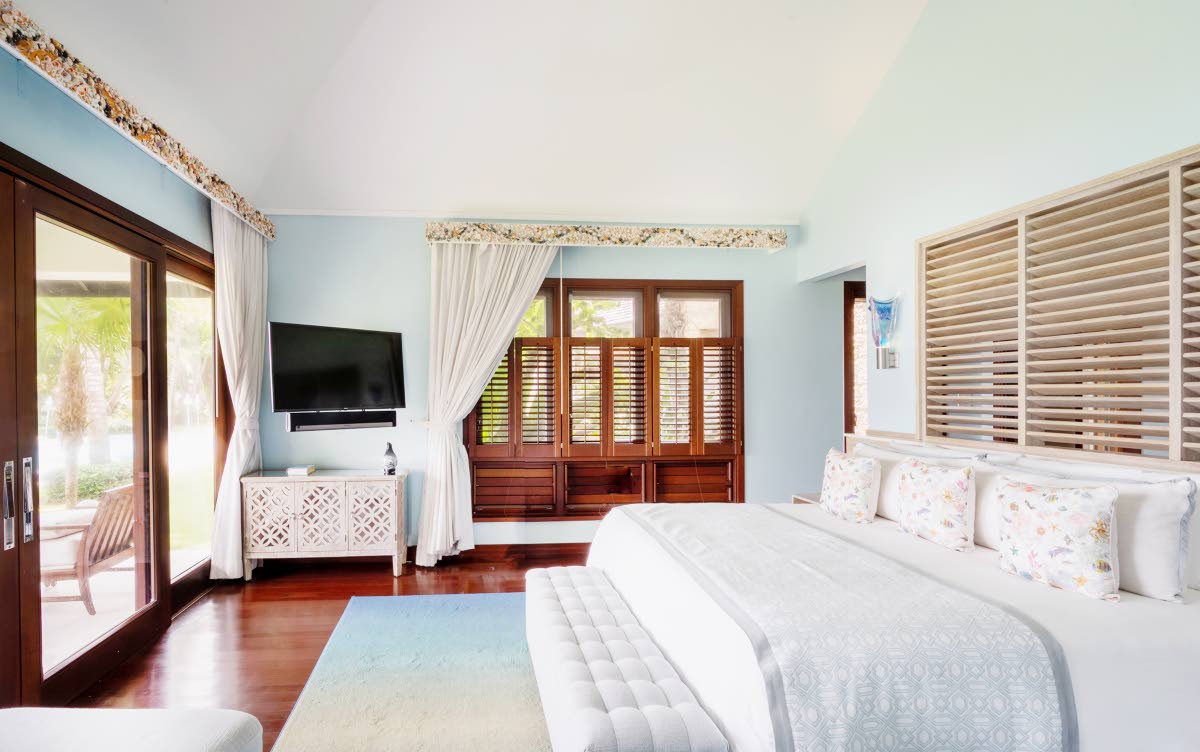 A bedroom fit for the lord of the seas.