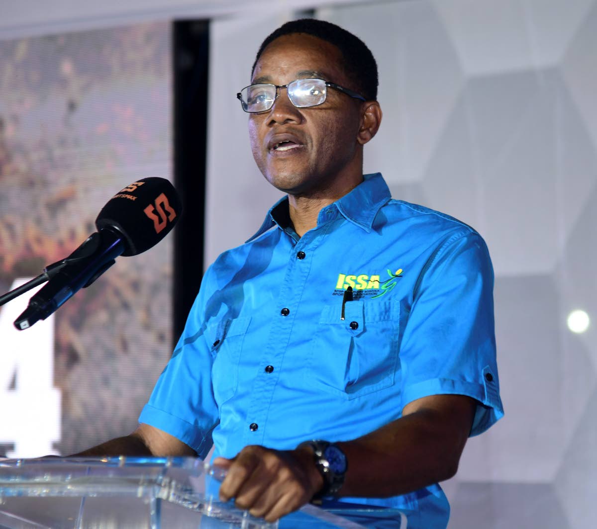 Linvern Wright, principal of William Knibb Memorial High School.