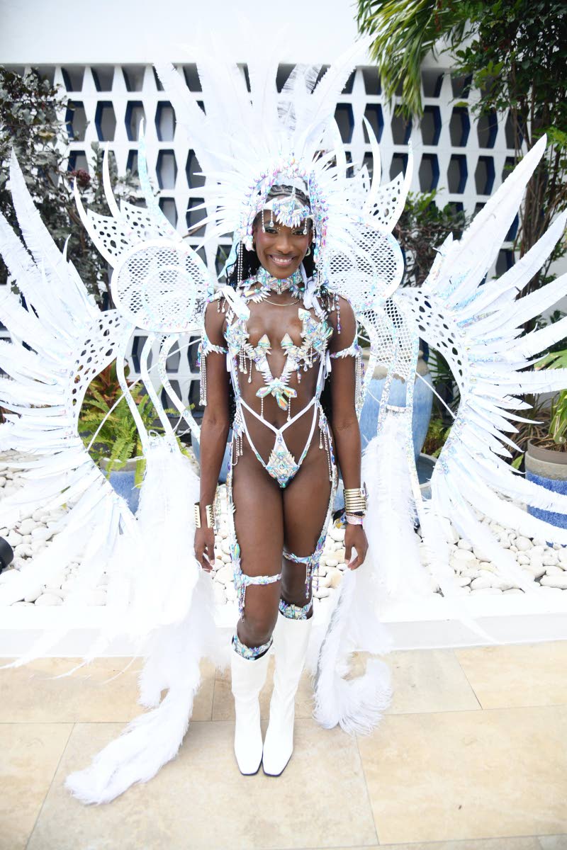 Swiping right on the Douglas Johnson-designed Spectre, first-time Gen XS reveller Aalyia Cato, fraud analyst at Jamaica National Group, chose the costume she felt best complemented her skin.
