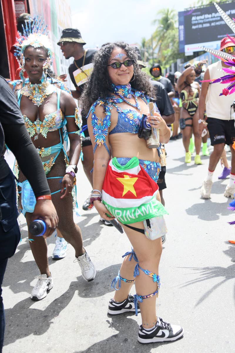 Josie Karg from Suriname was excited to be jumping in her first-ever carnival. 