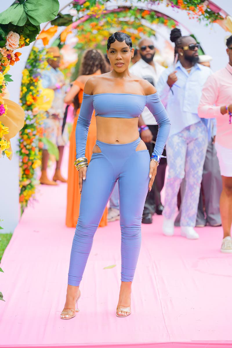 Wellness and marketing professional Ronique Satchell turns up the heat with cut-outs and confidence.