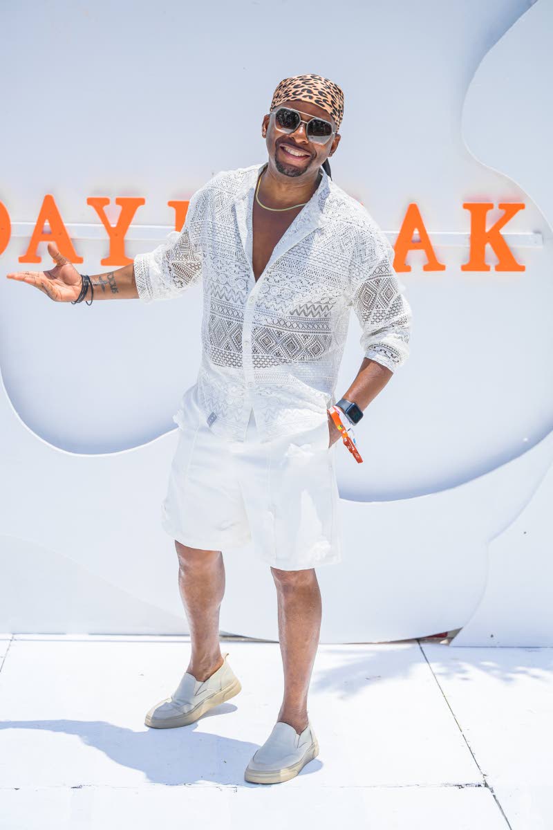 Cleon Cummings kicks off his carnival season festivities at Daybreak.