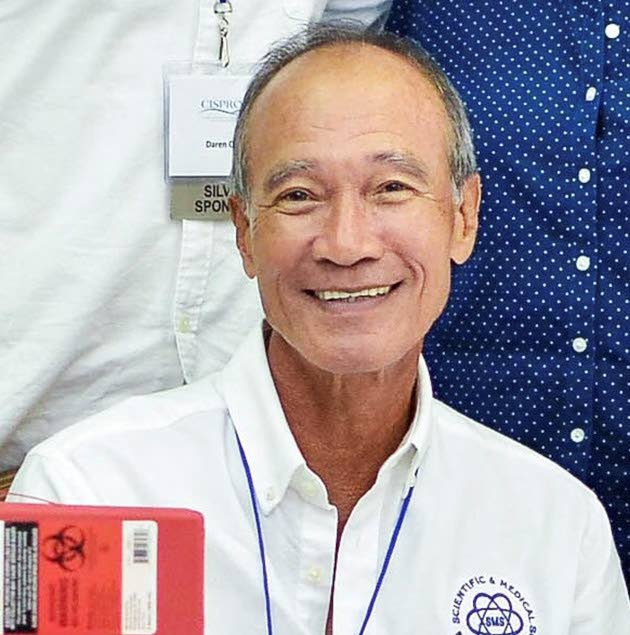 Scientific and Medical Supplies Managing Director Howard Lau.