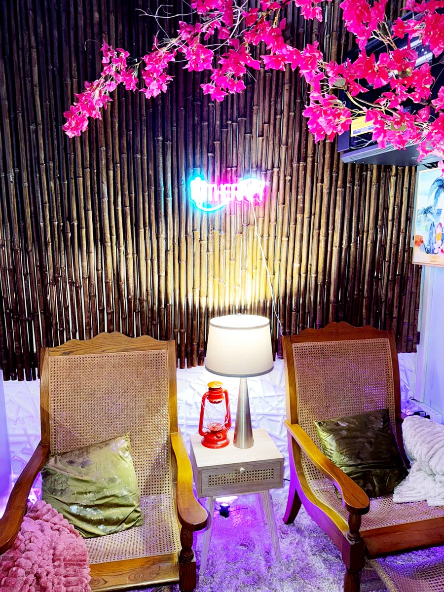 Inside a treatment room at Inner Bloom.