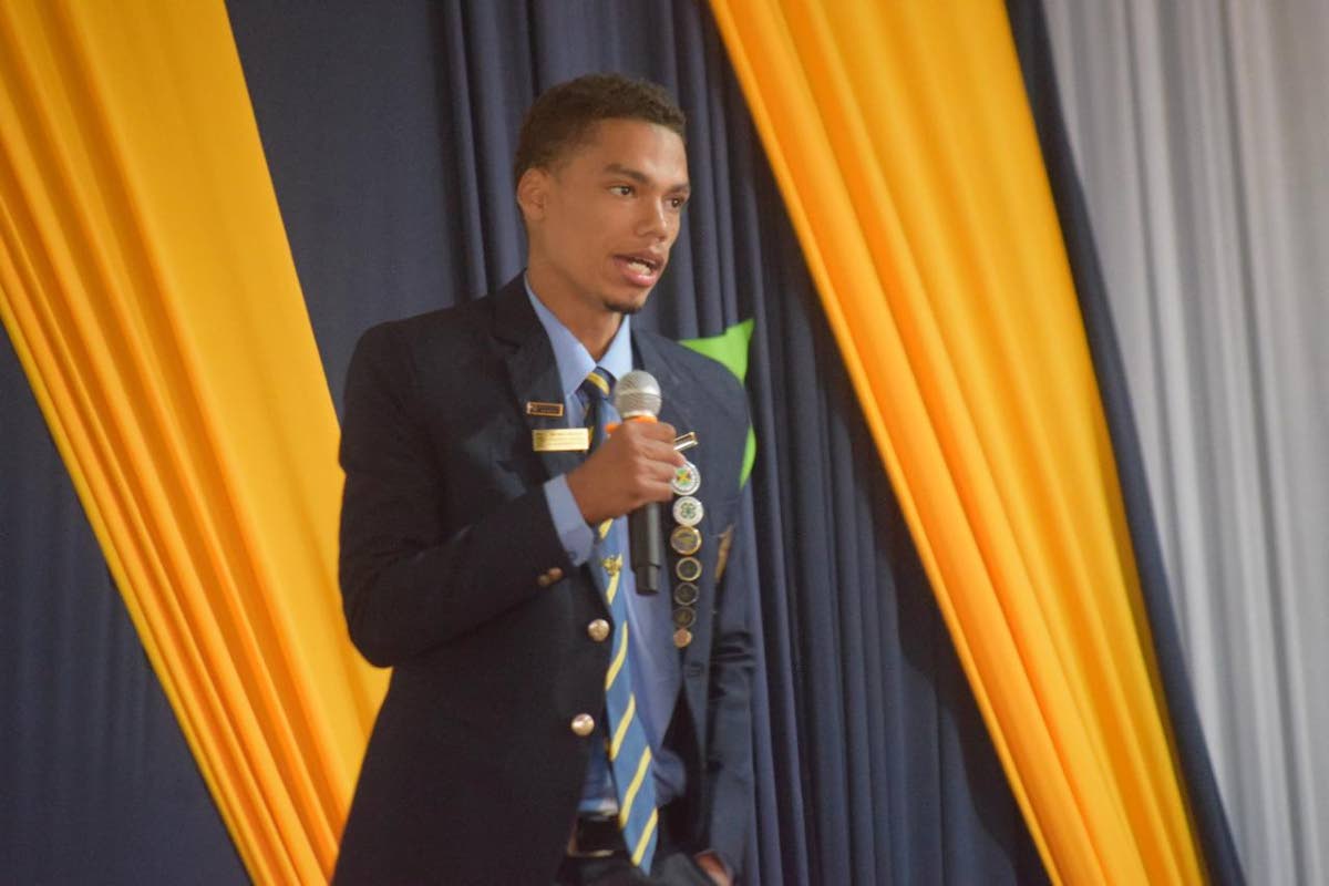 Brian Anderson, the president of the National Secondary Students’ Council.