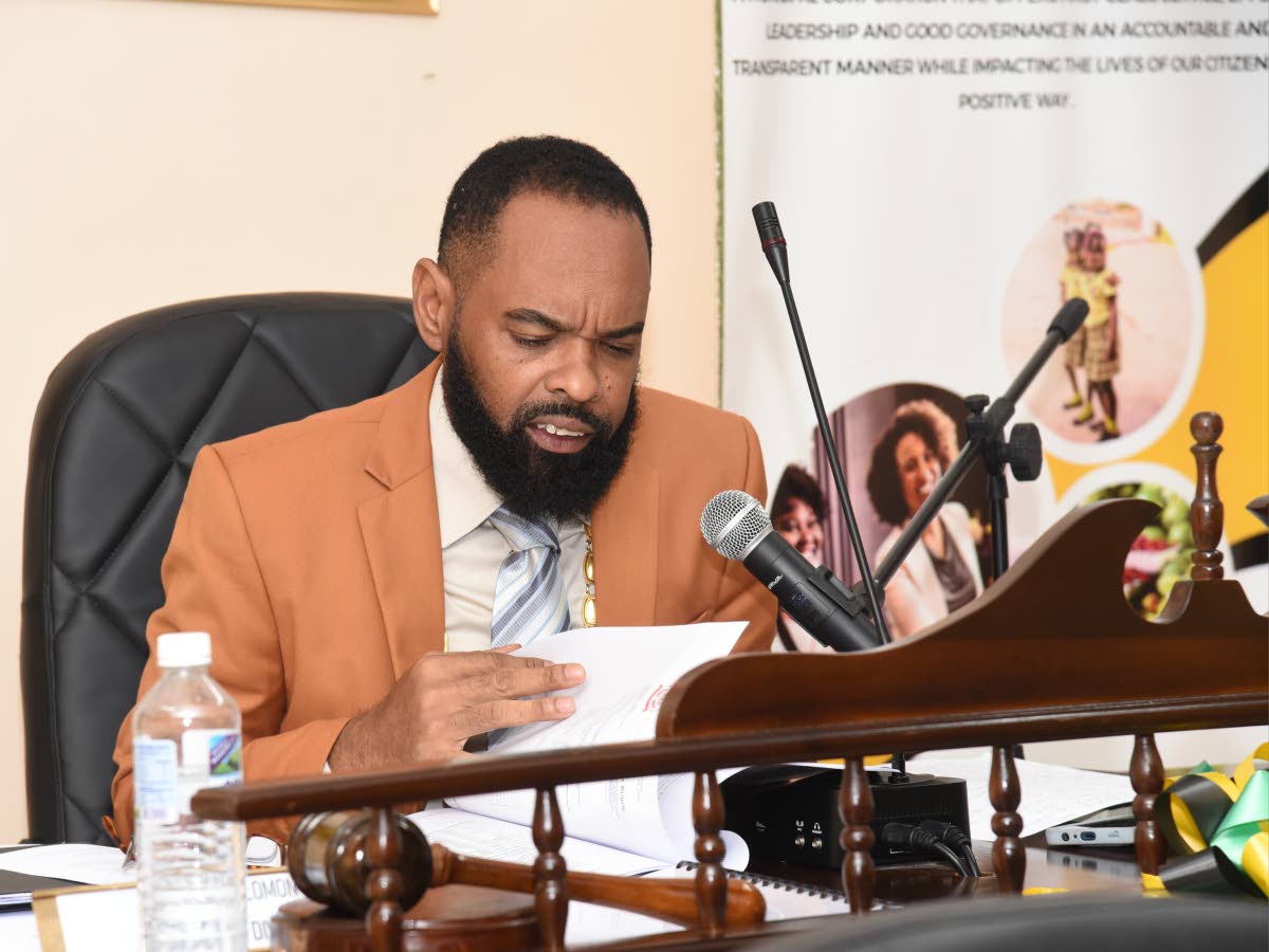 Richard Solomon, mayor of Black River. 