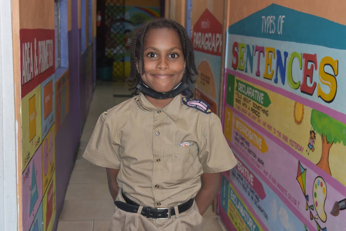 Ten-year-old Enrique Aiken, who is enrolled in the literacy and numeracy programme funded by RIU Resorts at the Wested Educational Centre in Hart Street, Montego Bay in St James. 