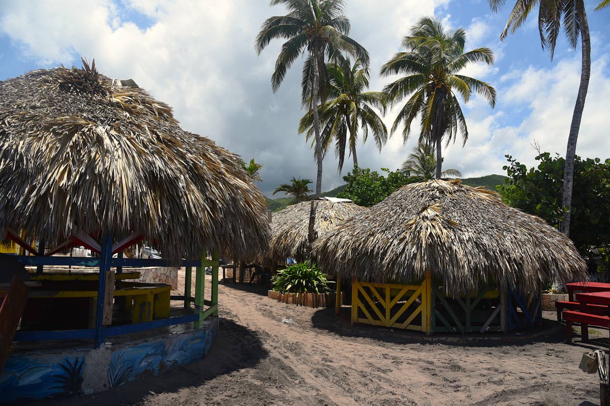 The Little Ochie Seafood Restaurant in Alligator Pond, Manchester, where rebuilding work is still in progress.