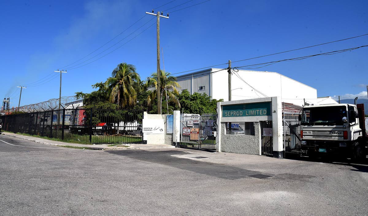 Seprod’s complex at Felix Fox Boulevard in Kingston.