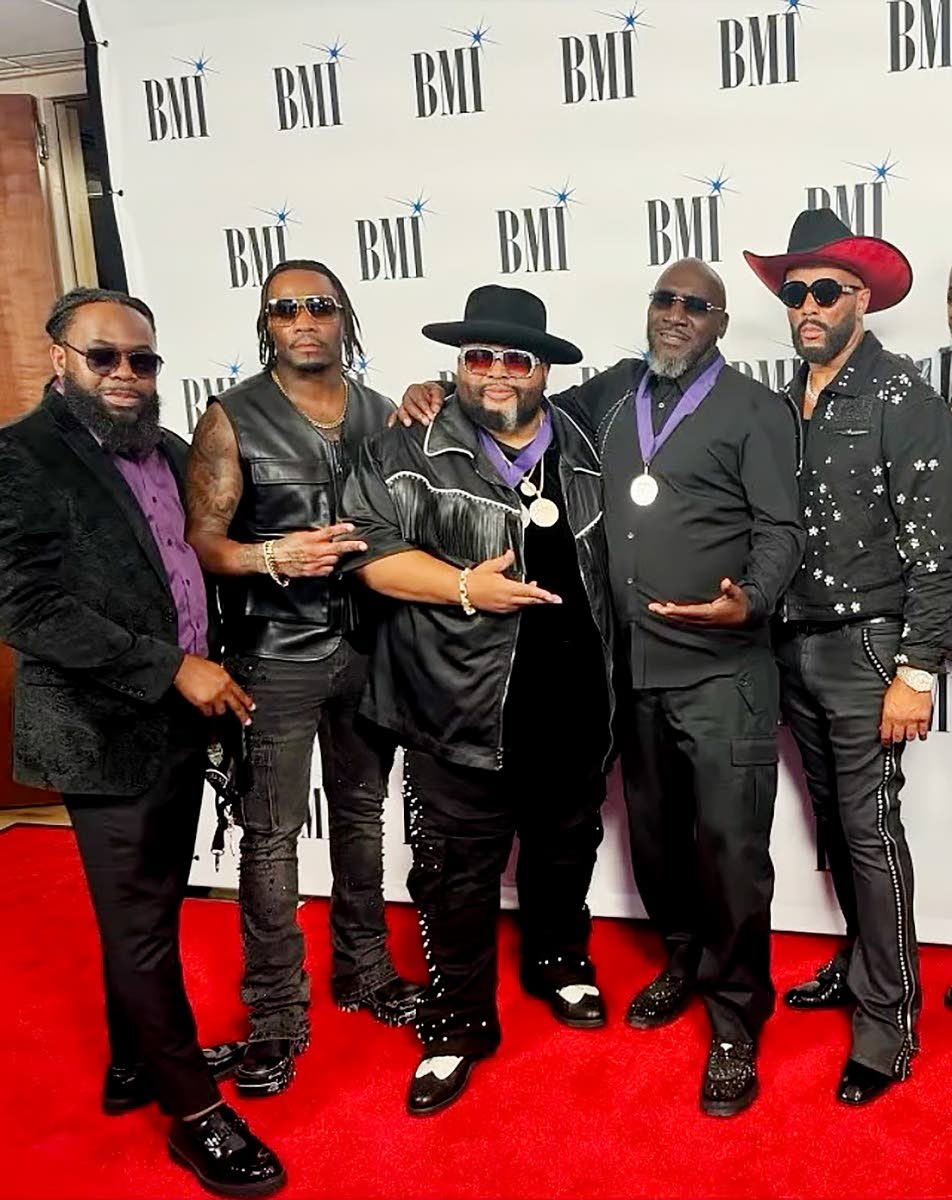 From left DJ Damage, Gaz Money, Jazze Pha, Kerry Douglas and Jevon Dewand. 