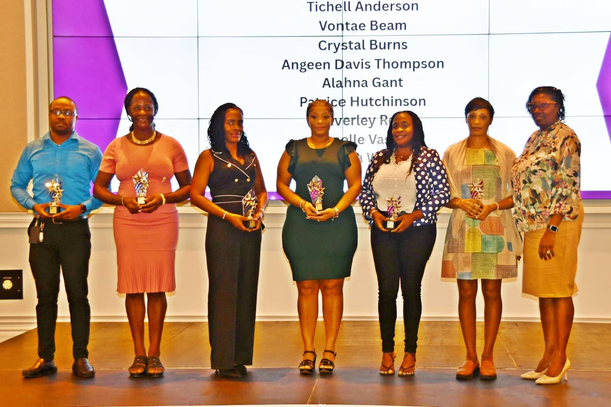 Port Maria Hospital awardees.