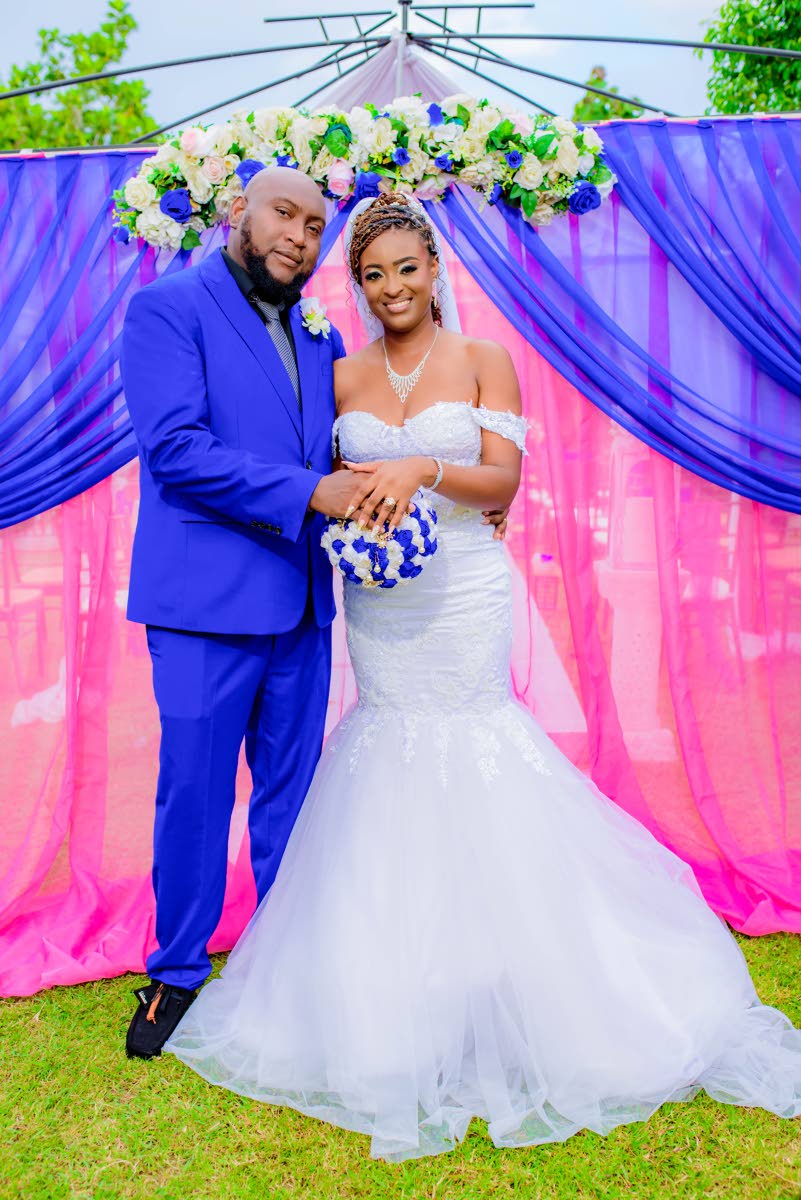Fabian and Antonica Douglas marked the beginning of their life as husband and wife on May 23.