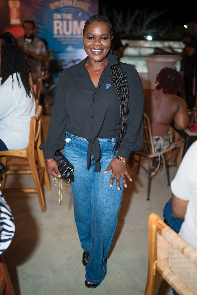 Candiese Leveridge, digital and media manager, J. Wray & Nephew Ltd, pauses for lens time.