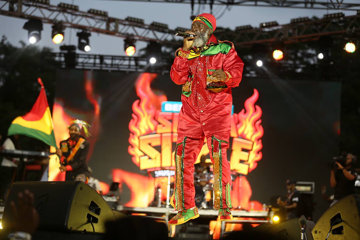 Capleton was blazing hot at Summa Sizzle.