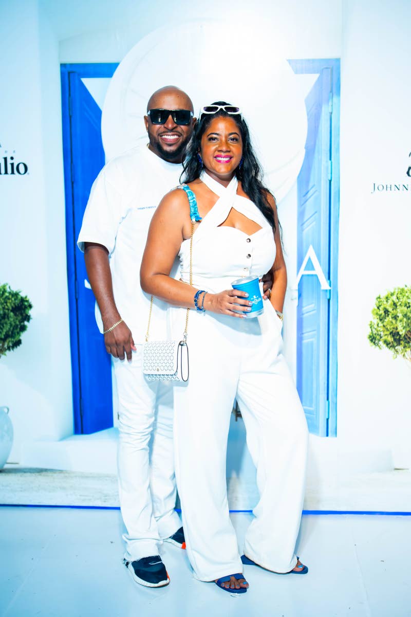 Red Stripe Trade Marketing Manager Anjelica Holmes and her husband, Solara curator Kirkland Holmes, make it a couple’s affair.