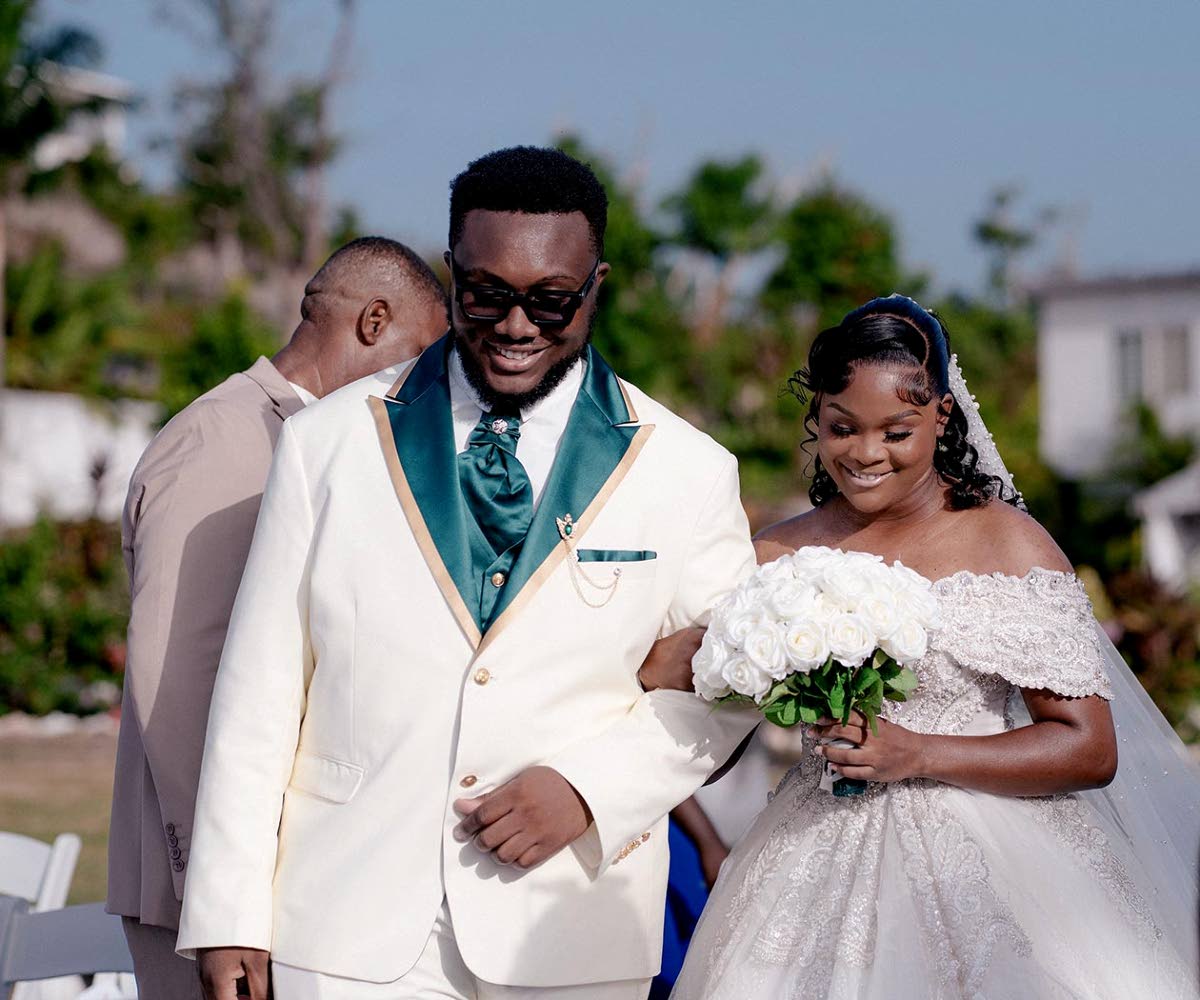 What started at Holland High School in Trelawny led to a walk down the aisle at Cecile’s Garden in Runaway Bay, St Ann.  