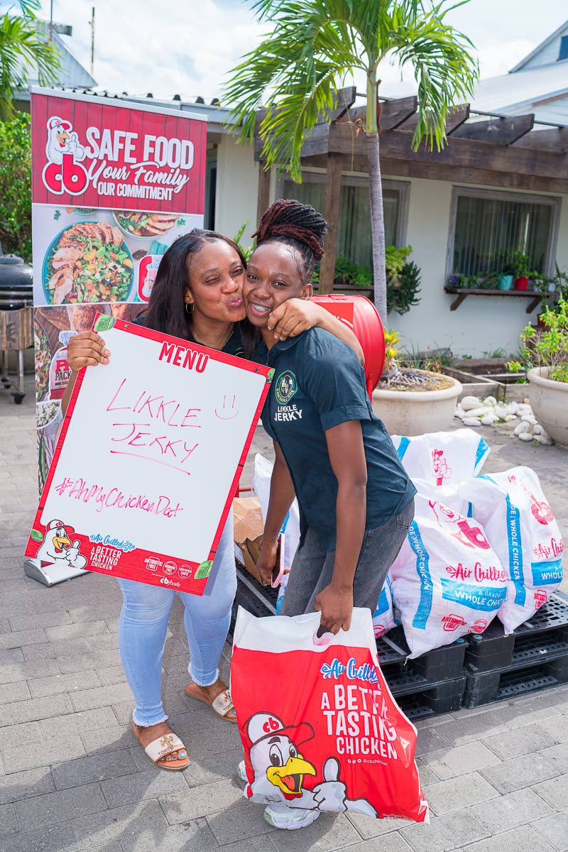 From left: Mother-and-daughter duo Kaydia Forbes and Syrena Jackson