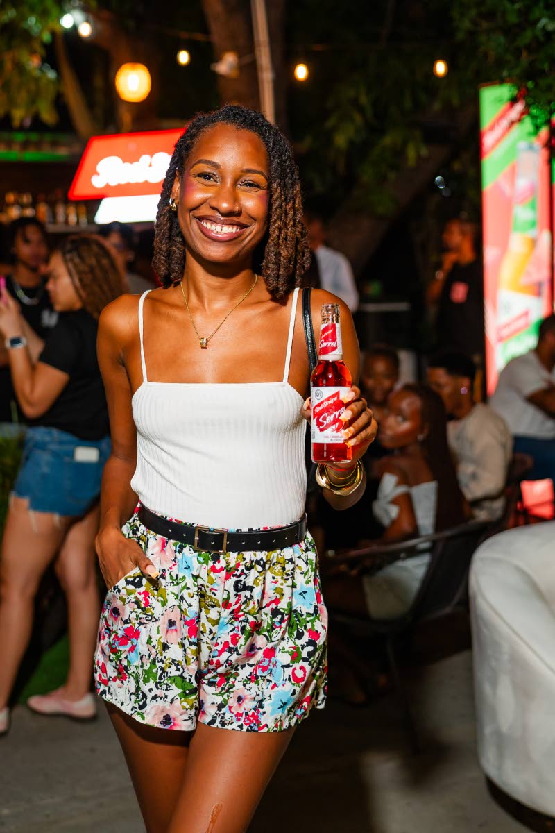 Always down for a good time is digital marketer Janne-Marie Ollivierre.