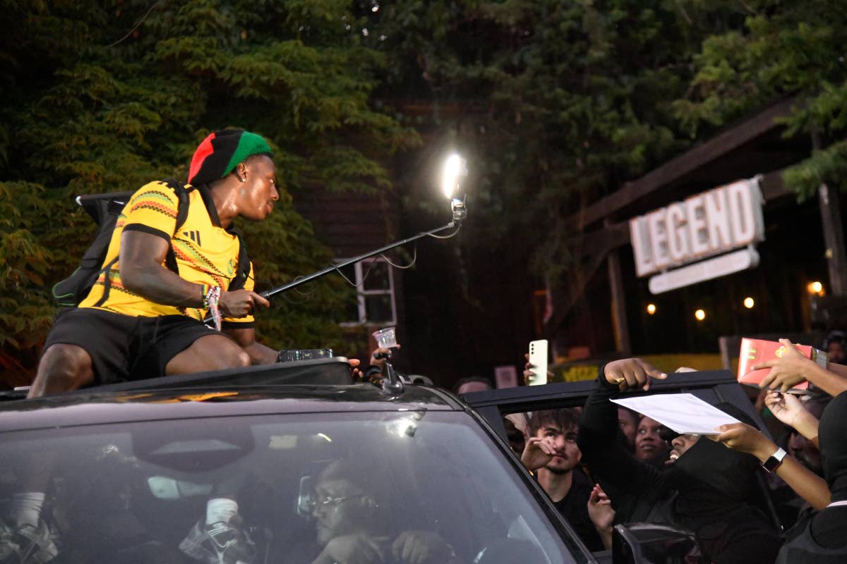 IShowSpeed streams from Kingston, where hundreds of fans gathered as the US content creator broadcast live to millions of viewers worldwide during his visit to Jamaica on May 8, 2026.  