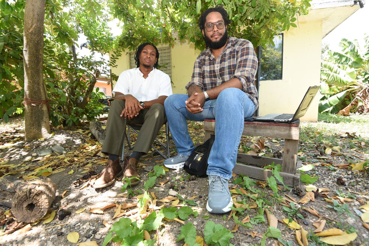 Filmmakers Malik White (left) and Jaime Grandison are also heading to Toronto for their short film ‘Trouble’.