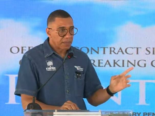 Prime Minister Dr Andrew Holness 
