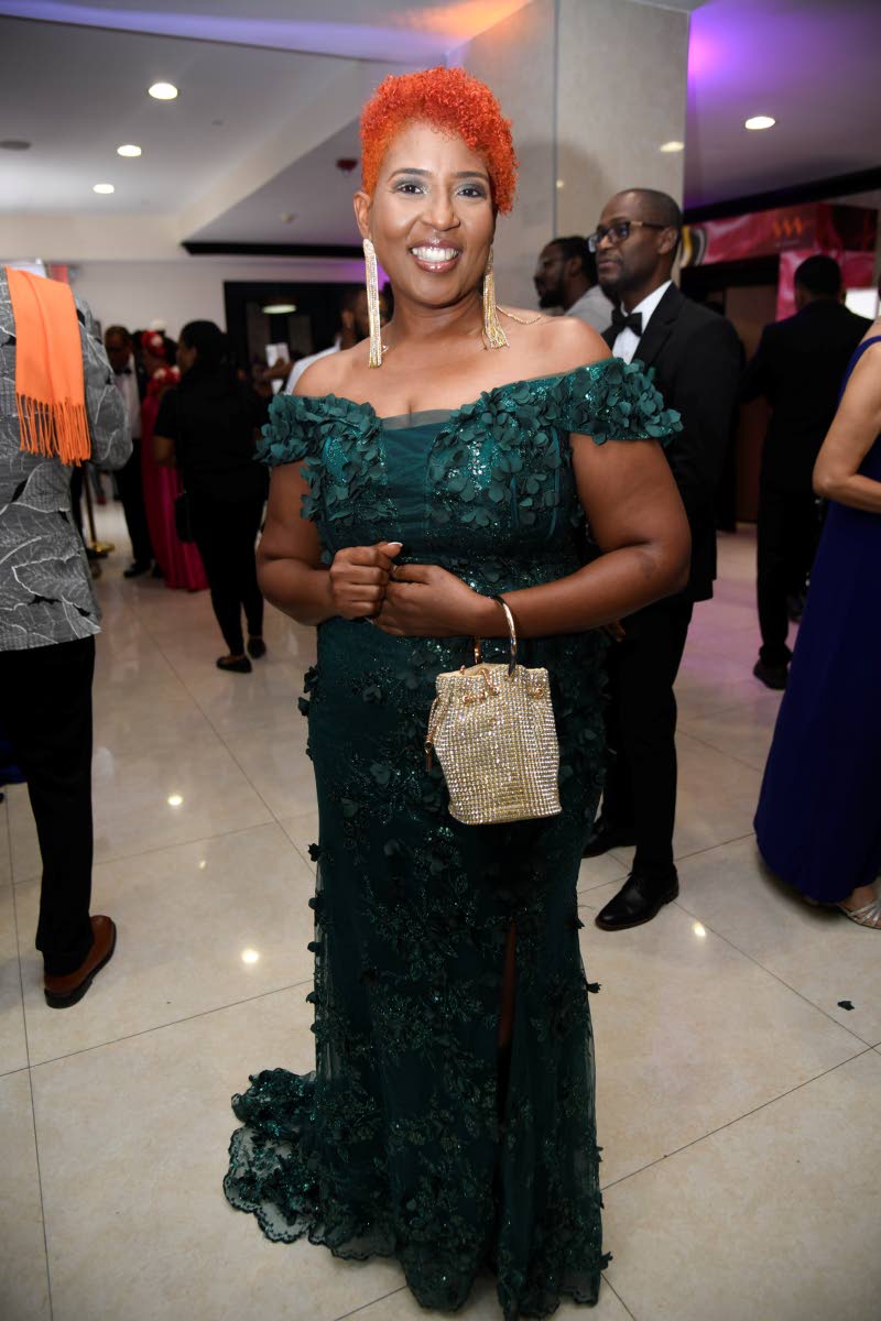 Sophia Lewis, head of the JPS Foundation, flashes her best smile for the lens.