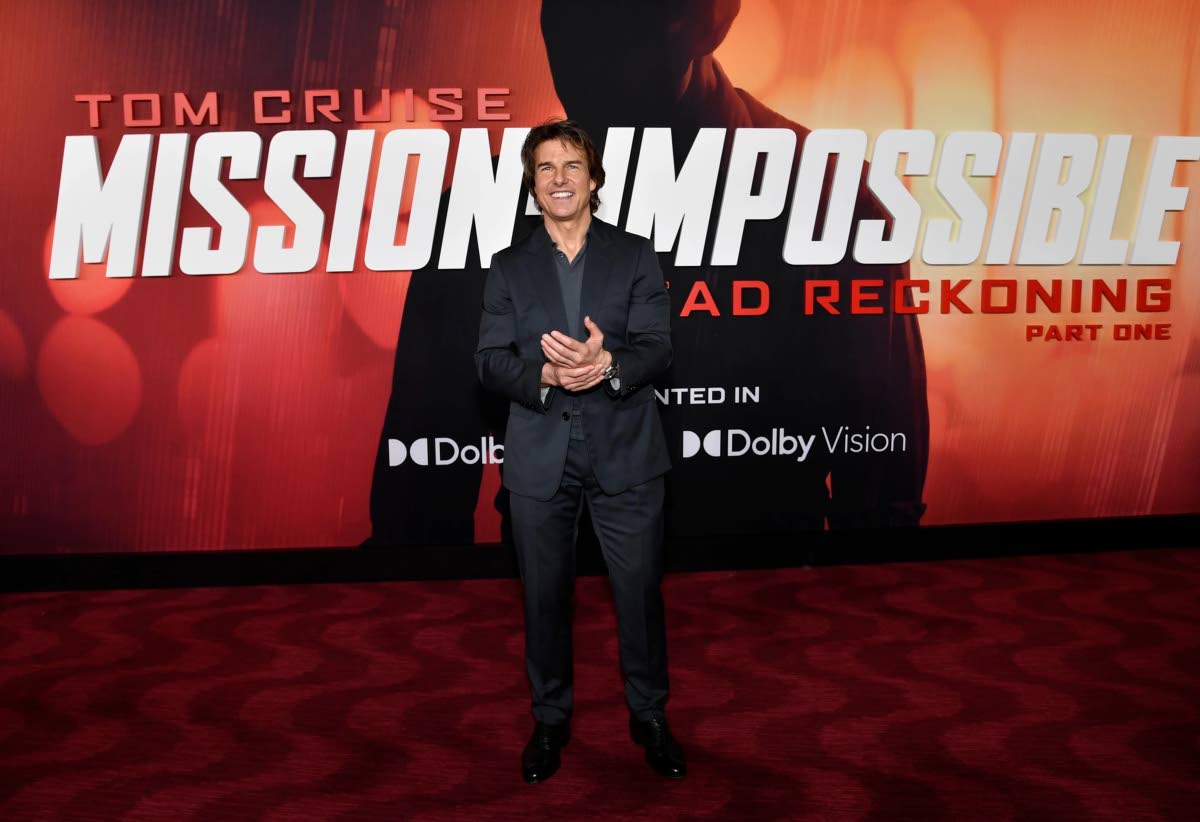 Tom Cruise attends the premiere of ‘Mission: Impossible, Dead Reckoning Part 1’ in New York on July 10, 2023. 