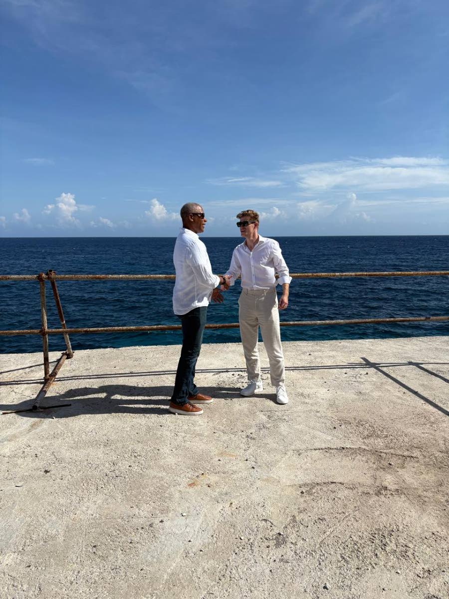 
Leacroft Forden (left), managing director of KeFordco Ltd, and Nick Curtis, co-founder of Bocobay. 