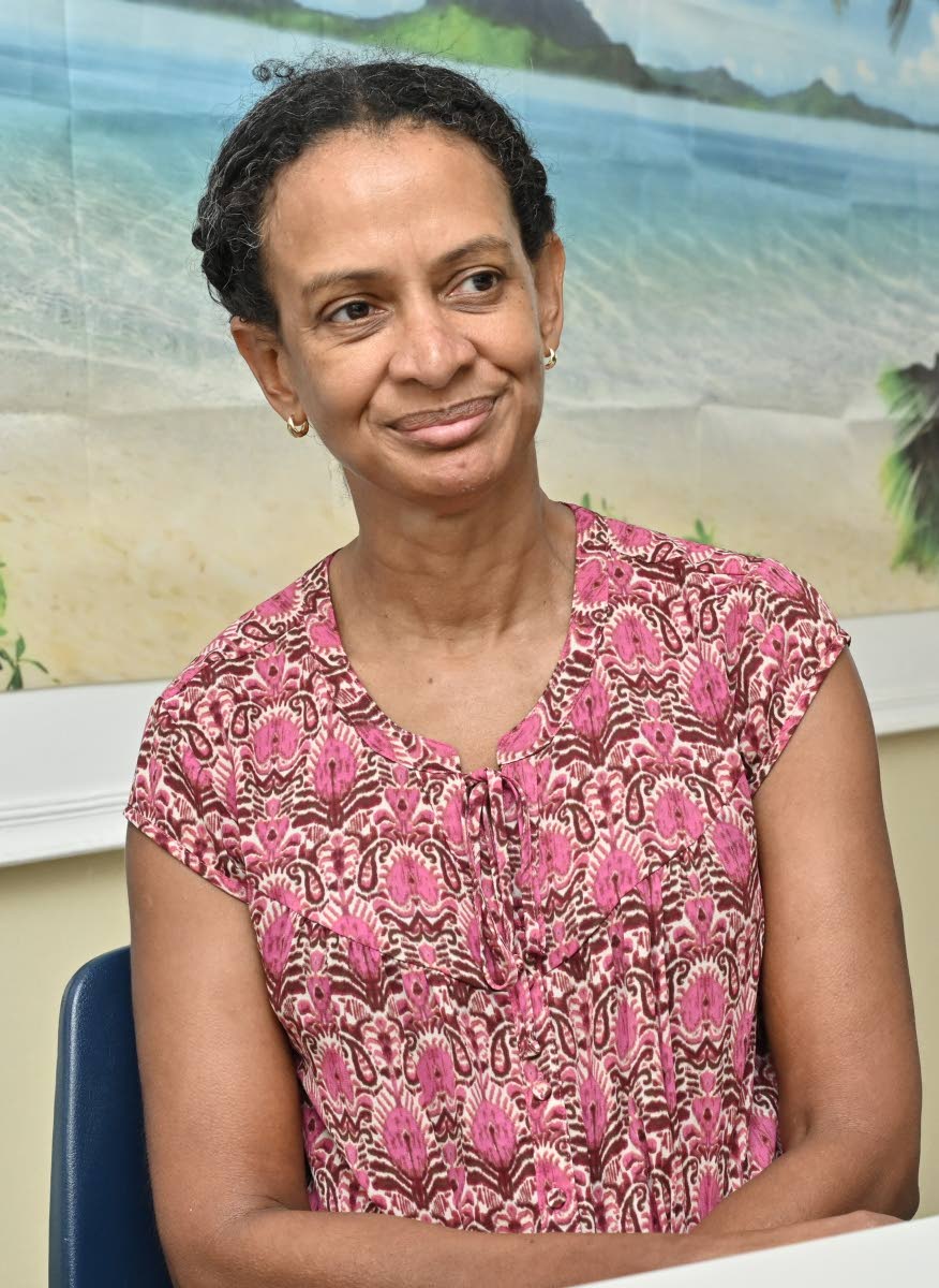 Dr Lesley King speaks with The Sunday Gleaner recently at the Sickle Cell Unit. 