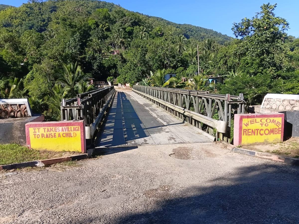 The Rentcombe Bridge in St Catherine.
