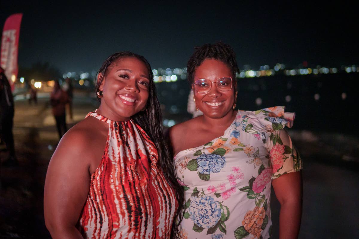 NUFF first-timer, marketer Candice Constantine (left), celebrating her birthday on Night 3 of the festival,  made it a night for film appreciation with her communications strategist friend, Jessica Campbell. 