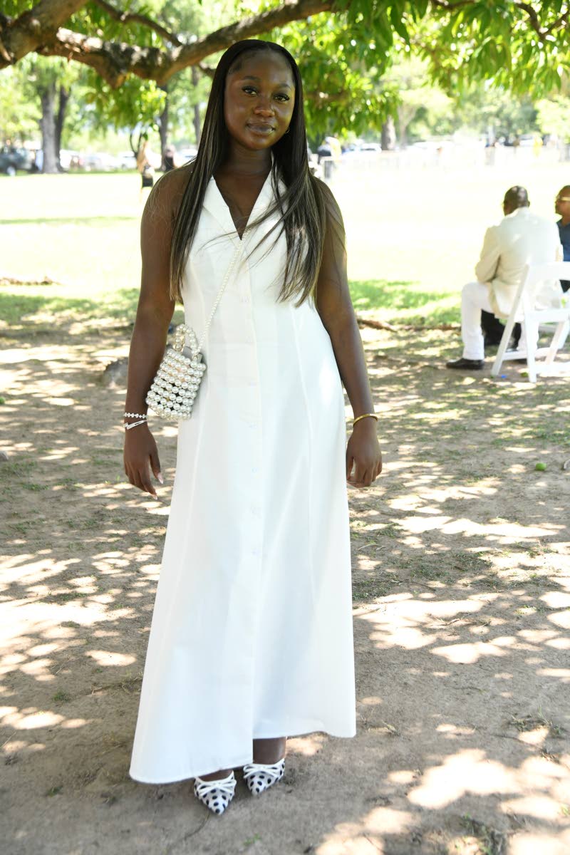 Joelle Williams, a social worker, keeps it cute and comfortable in a PrettyLittleThing halter. 