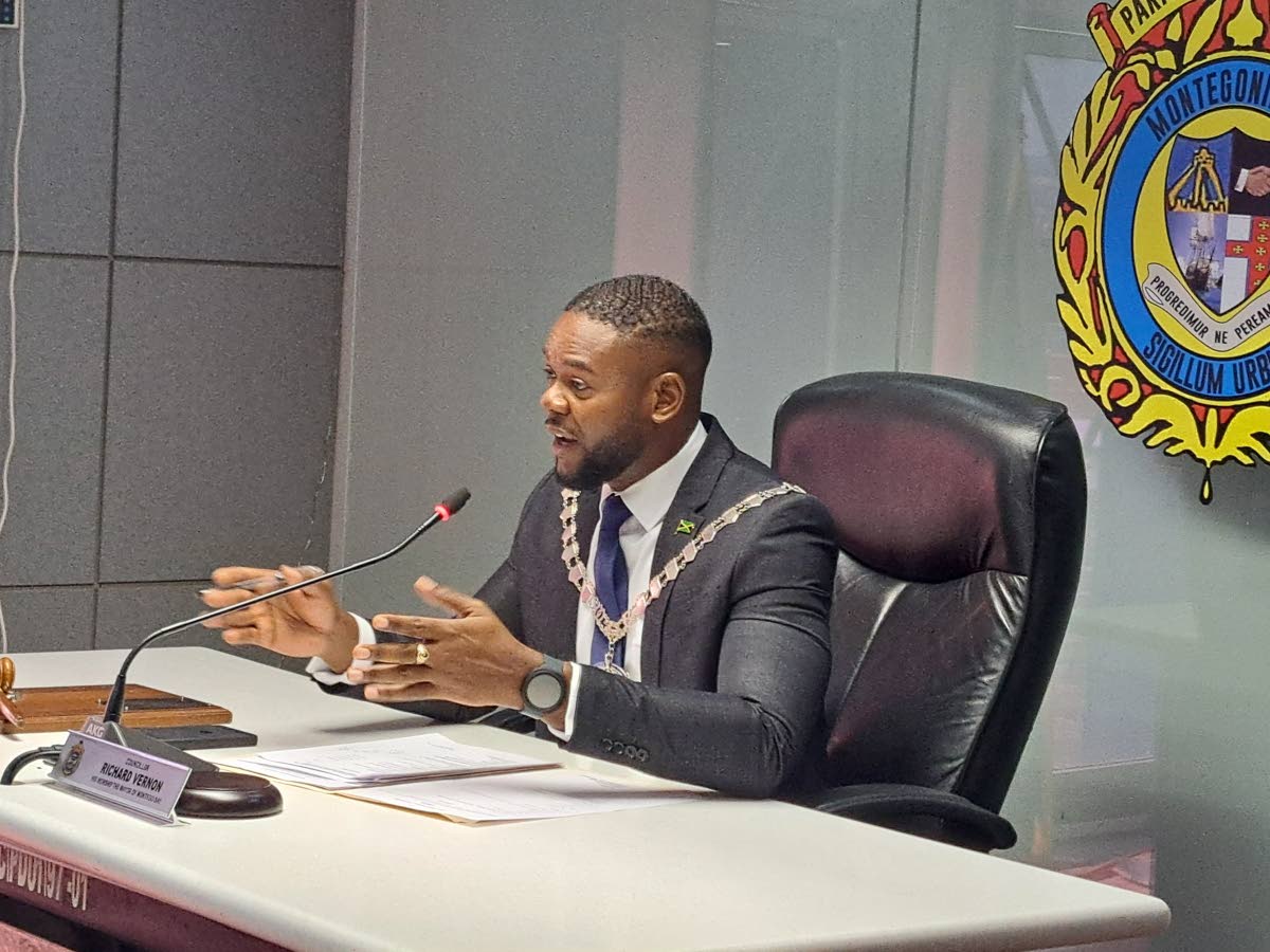 Montego Bay Mayor Richard Vernon.