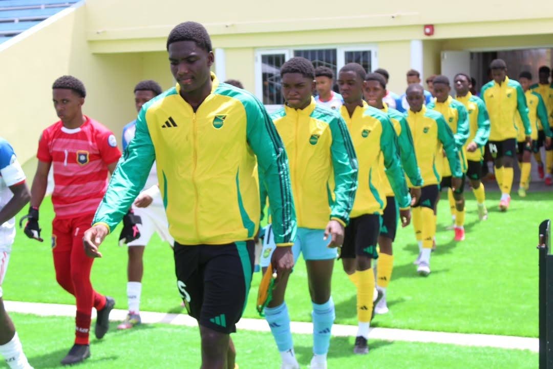 Jamaica’s U15 Reggae Boyz.