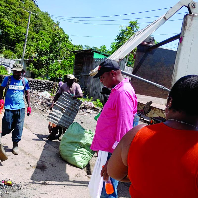 St Mary steps up storm preparations