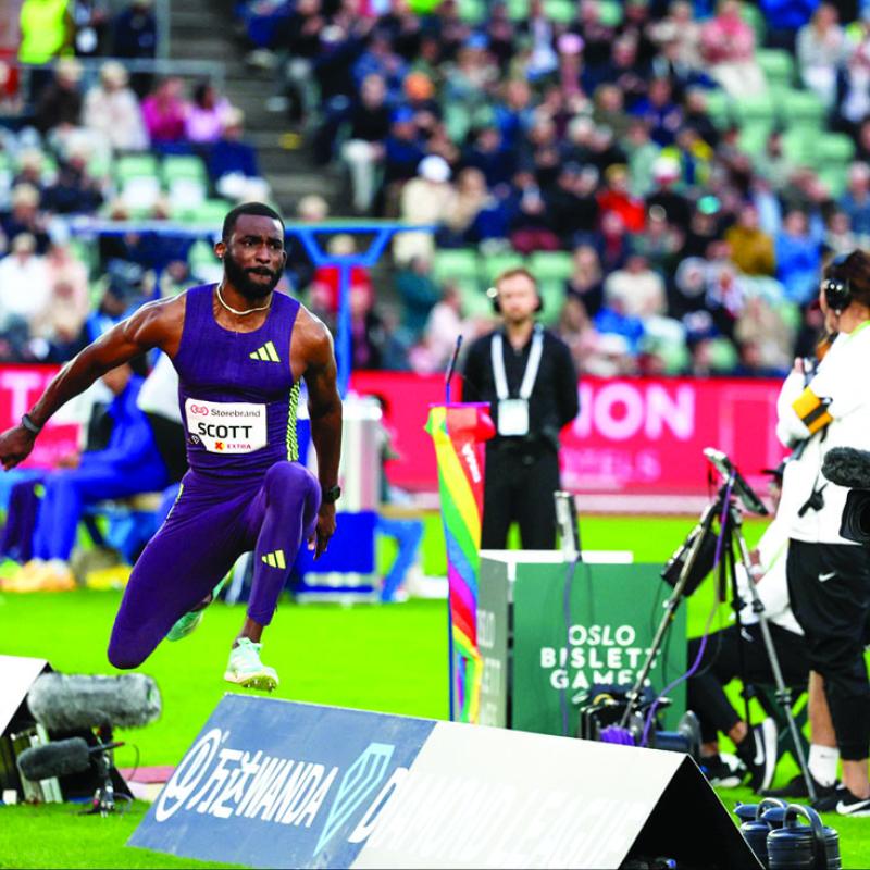 A NEW MISSION - Scott targets triple jump world record