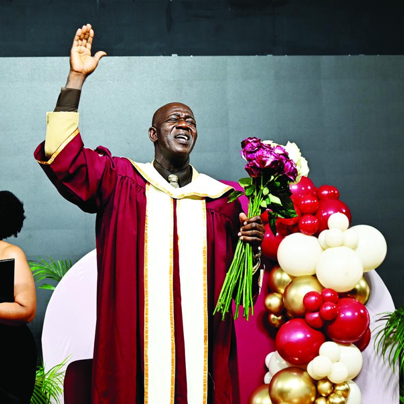 22 roses for 22 years -  St James High honours outgoing principal for two decades of service