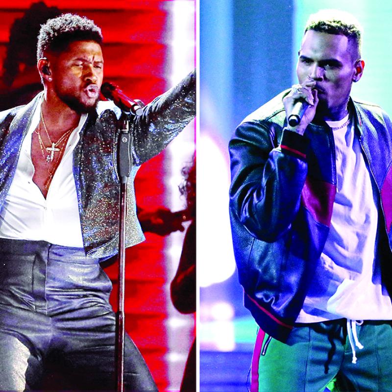 Usher says R&B deserves stadium stage - Singer defends tour with Chris Brown
