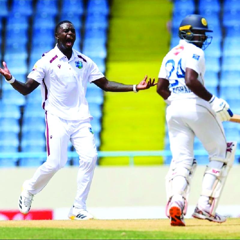 Sri Lanka skipper’s ton makes fight of first day against West Indies