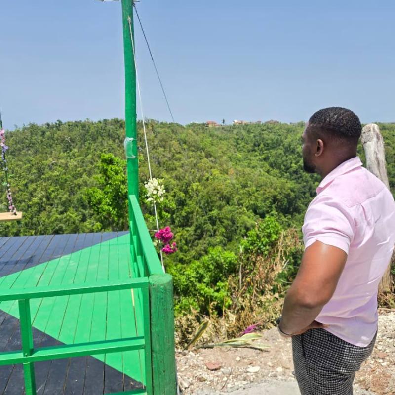 St James Municipal Corporation takes action against unapproved giant swing tourist attraction