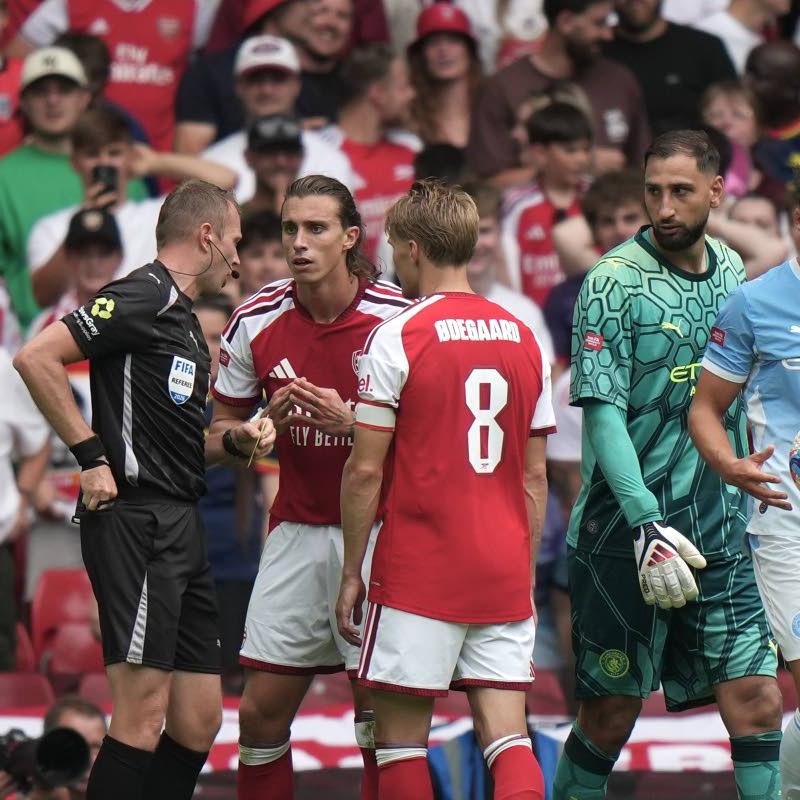 Nightmarish start for Maresca as Arsenal beats Man City 3-0 in Community Shield