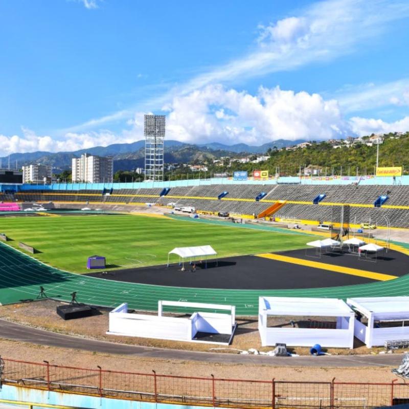 Government in receipt of World Athletics Class One certificate for National Stadium Track